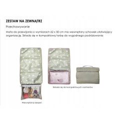 Taf Toys Zestaw na zewnątrz, Mata do przewijania URBAN GARDEN COLLECTION 13135