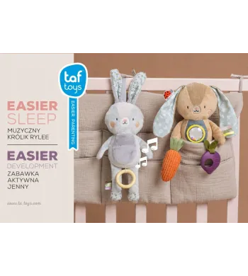 Taf Toys Zabawka Interaktywna Króliczek JENNY Kolekcja Ogród Miejski  13185