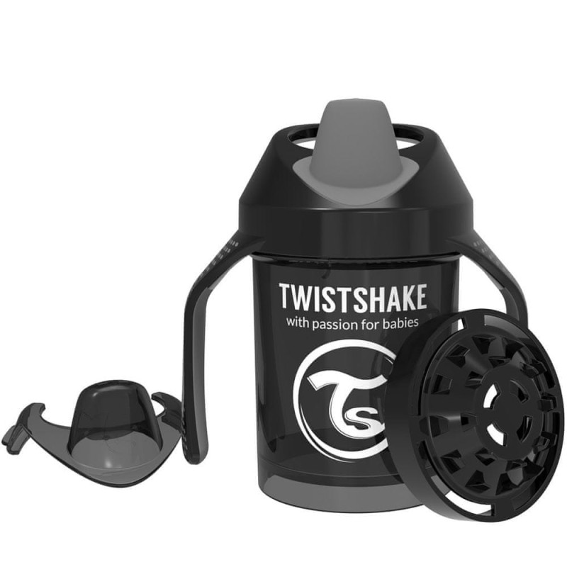Kubek niekapek Twistshake 230ml 4m+ czarny