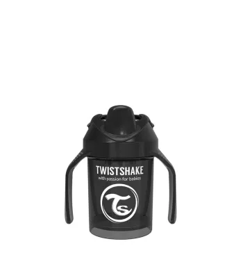 Kubek niekapek Twistshake 230ml 4m+ czarny