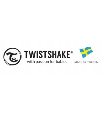Twistshake Mini Mata Antypoślizgowa + talerz niebieski