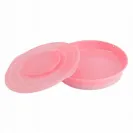 Twistshake Mini Mata Antypoślizgowa + talerz Pink
