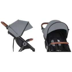 Petite&Mars Street2 Air Oak Ultimate Grey – wózek spacerowy