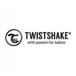 Twistshake Mini Mata Antypoślizgowa + talerz Pink