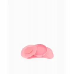 Twistshake Mini Mata Antypoślizgowa + talerz Pink