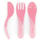Sztućce dla dzieci tworzywo sztuczne Twistshake Pink