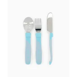 Sztućce dla dzieci stal nierdzewna Twistshake Blue Sztućce dla dzieci stal nierdzewna Twistshake Blue