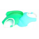 Śliniak Twistshake 2 szt niebieski zielony