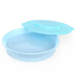 Twistshake Talerz z pokrywką blue Twistshake Talerz z pokrywką blue