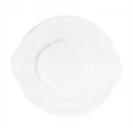 Talerzyk Twistshake dzielony z pokrywką biały