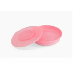 Twistshake Talerz z pokrywką pink Twistshake Talerz z pokrywką pink