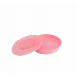 Twistshake Talerz z pokrywką pink Twistshake Talerz z pokrywką pink