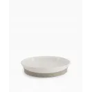 Twistshake Talerz z pokrywką white