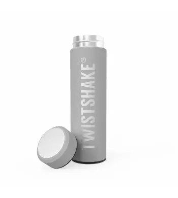 Termos na napoje Twistshake 420 ml Grey