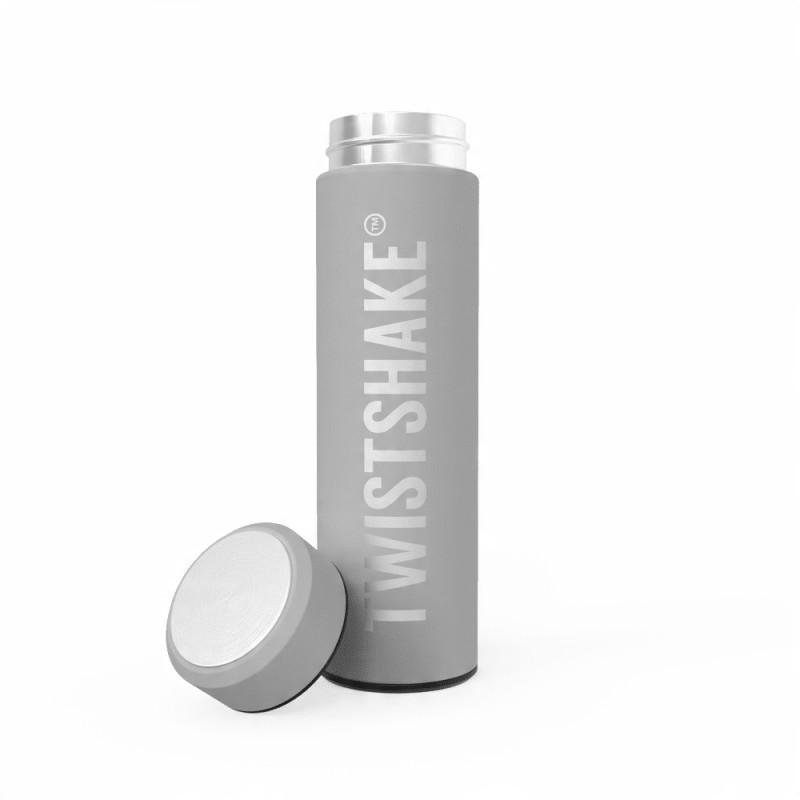 Termos na napoje Twistshake 420 ml Grey