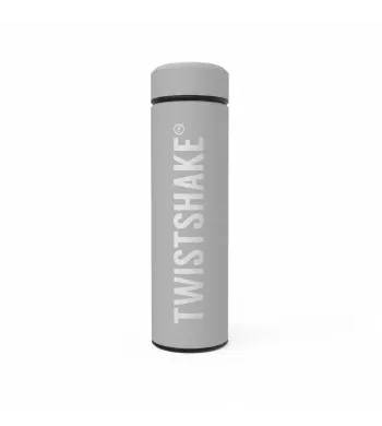 Termos na napoje Twistshake 420 ml Grey