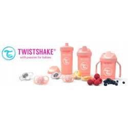 Termos na napoje Twistshake 420 ml  Pink