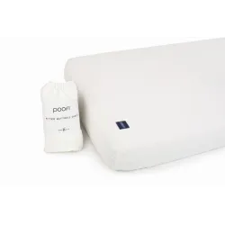 Poofi prześcieradło z gumką 60x120 śmietanka Poofi prześcieradło z gumką 60x120 śmietanka