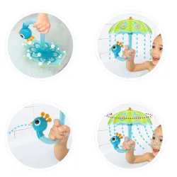 Yookidoo Zabawka do Kąpieli Deszczowa Parasolka Paw Green Yookidoo Zabawka do Kąpieli Deszczowa Parasolka Paw Green