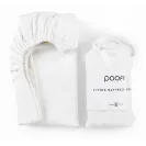 Poofi prześcieradło z gumką 60x120 śmietanka