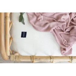 Poofi prześcieradło z gumką 60x120 śmietanka Poofi prześcieradło z gumką 60x120 śmietanka