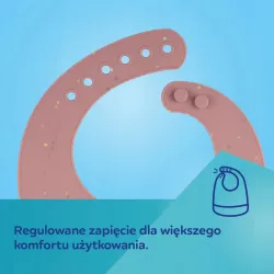 CANPOL ŚLINIAK SILIKONOWY Z KIESZONKĄ WODOODPORNY REGULOWANY ŻÓŁTY 51/029 CANPOL ŚLINIAK SILIKONOWY Z KIESZONKĄ WODOODPORNY REGULOWANY ŻÓŁTY 51/029