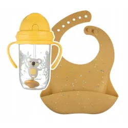 CANPOL ŚLINIAK SILIKONOWY Z KIESZONKĄ WODOODPORNY REGULOWANY ŻÓŁTY 51/029 CANPOL ŚLINIAK SILIKONOWY Z KIESZONKĄ WODOODPORNY REGULOWANY ŻÓŁTY 51/029