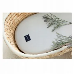 Poofi prześcieradło do wózka jasny szary