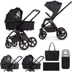 VENICCI wózek wielofunkcyjny 2w1 UPLINE 2 All Black