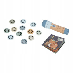 LITTE DUTCH Latarka projektor Błękit LD4781