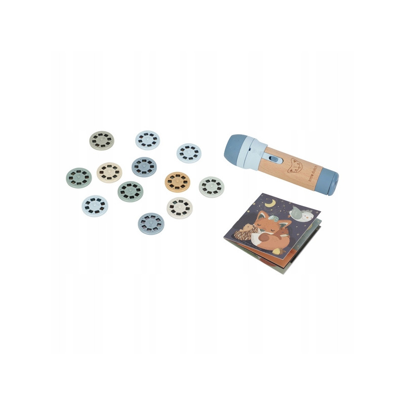 LITTE DUTCH Latarka projektor Błękit LD4781