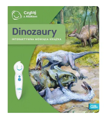 Czytaj z Albikiem. Książka Dinozaury PY6