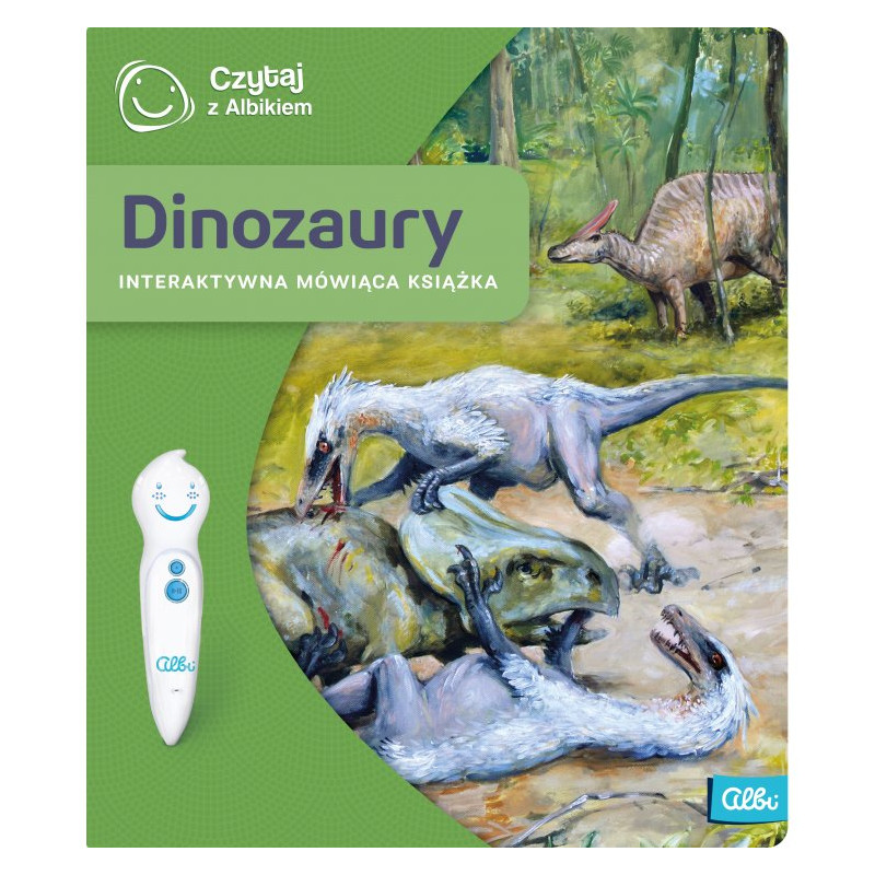 Czytaj z Albikiem. Książka Dinozaury PY6