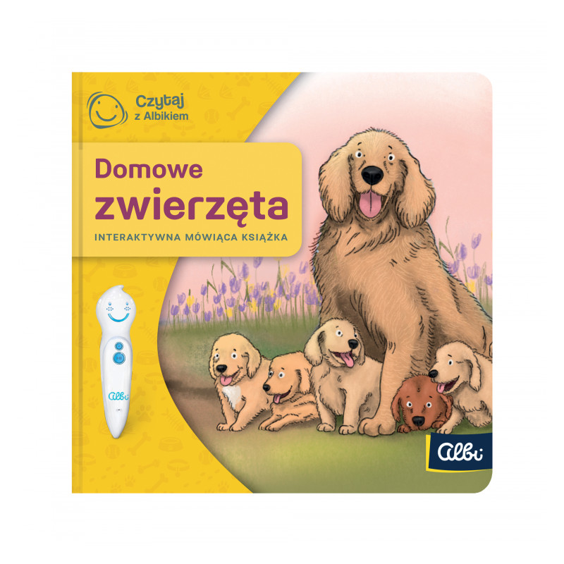 Czytaj z Albikiem. Książka Domowe Zwierzęta Q1W