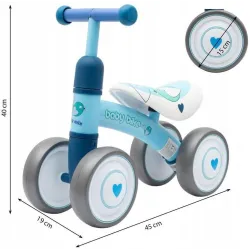 Baby Mix jeździk rowerek biegowy baby bike FRUIT Green Baby Mix jeździk rowerek biegowy baby bike FRUIT Green