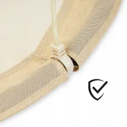 Huśtawka bocianie gniazdo HyperMotion - średnica 100 cm, kolor beżowy boho HYP13 Huśtawka bocianie gniazdo HyperMotion - średnica 100 cm, kolor beżowy boho HYP13