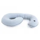 Poduszka ciążowa Poofi w kolorze dusty blue