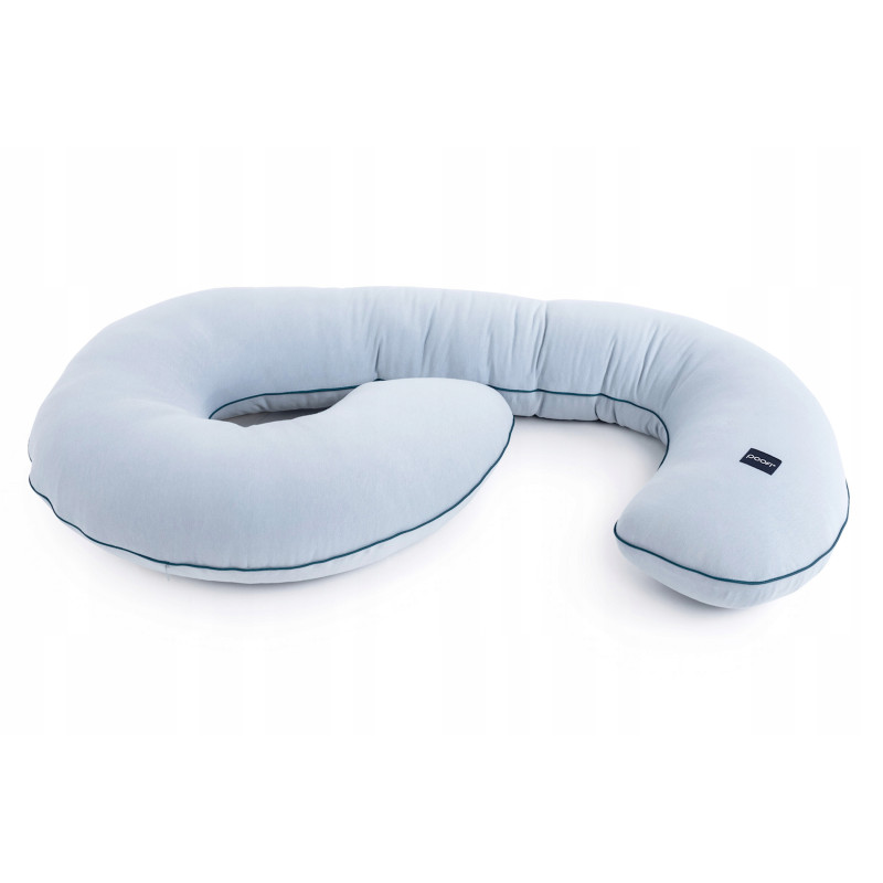 Poduszka ciążowa Poofi w kolorze dusty blue