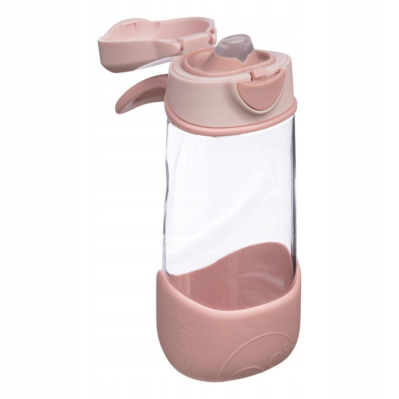 B.Box Sportowa butelka tritanowa BIDON 450 ml z ustnikiem Blush Crush