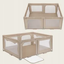 Kojec dla dziecka 150x180 + torba Lionelo Florence EasyFold Beige Sand Kojec dla dziecka 150x180 + torba Lionelo Florence EasyFold Beige Sand