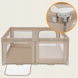 Kojec dla dziecka 150x180 + torba Lionelo Florence EasyFold Beige Sand Kojec dla dziecka 150x180 + torba Lionelo Florence EasyFold Beige Sand