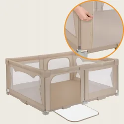 Kojec dla dziecka 150x180 + torba Lionelo Florence EasyFold Beige Sand Kojec dla dziecka 150x180 + torba Lionelo Florence EasyFold Beige Sand