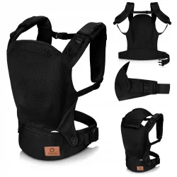 Nosidełko dla dziecka ERGONOMICZNE 20kg Lionelo MARGAREET Air Black