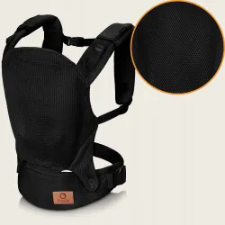 Nosidełko dla dziecka ERGONOMICZNE 20kg Lionelo MARGAREET Air Black