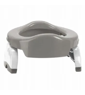 pote nocnik 2w1 szaro-biały