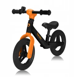 Rowerek biegowy lekki dla dzieci regulowany Lionelo Toni Black Orange Rowerek biegowy lekki dla dzieci regulowany Lionelo Toni Black Orange