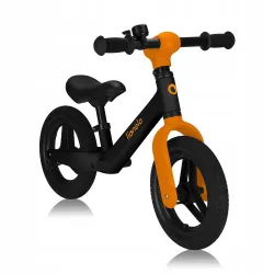 Rowerek biegowy lekki dla dzieci regulowany Lionelo Toni Black Orange Rowerek biegowy lekki dla dzieci regulowany Lionelo Toni Black Orange