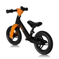 Rowerek biegowy lekki dla dzieci regulowany Lionelo Toni Black Orange Rowerek biegowy lekki dla dzieci regulowany Lionelo Toni Black Orange