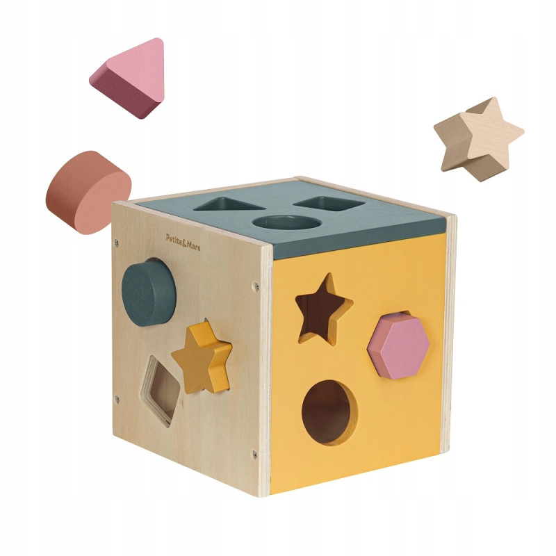 Drewniana zabawka Sorter PETITE&MARS Gravity Wood of Mars 12m+