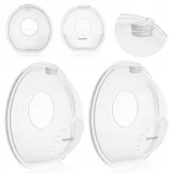 Kolektor do mleka MUSZLE LAKTACYJNE HANDS-FREE 2x60 ml Lionelo Milky Simple Kolektor do mleka MUSZLE LAKTACYJNE HANDS-FREE 2x60 ml Lionelo Milky Simple